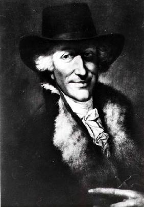 Wilhelm Friedmann Bach (1710-84)  (b&w photo)