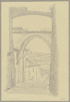Die Via Appia in Perugia