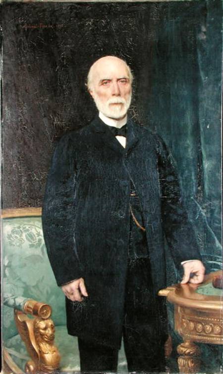 Charles-Louis de Saulces de Freycinet (1828-1923) van Gabriel-Joseph-Marie-Augustin Ferrier