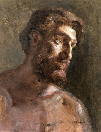 Christ (oil on canvas)  van Gail  Schulman
