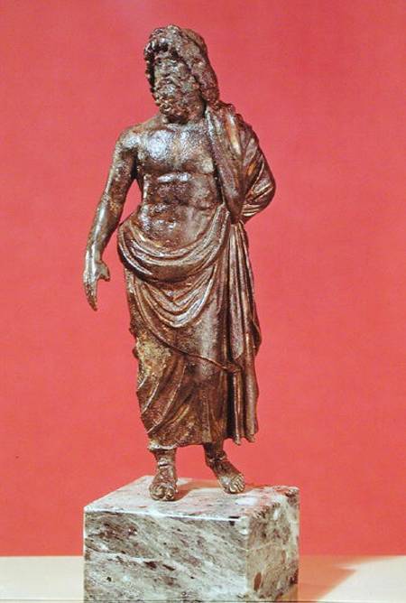 Aesculapius, from Neuvy-en-Sullias van Gallo-Roman