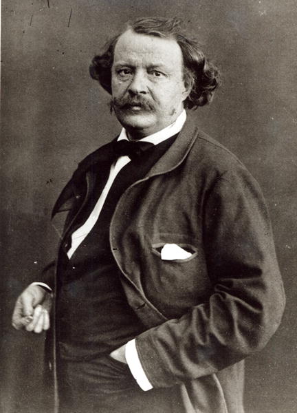 Felix Nadar, c.1860 (b/w photo)  van Gaspard Felix Tournachon Nadar