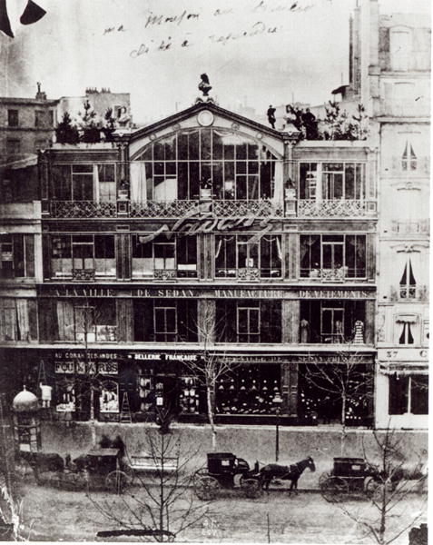 Studio of Nadar at 35 Boulevard des Capucines, Paris, c.1855 (b/w photo)  van Gaspard Felix Tournachon Nadar