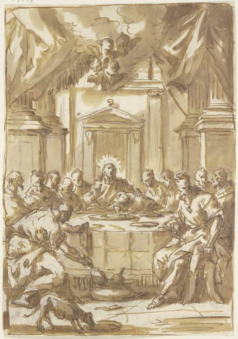The Last Supper van Gaspare Diziani