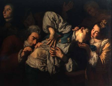 The Wounded Man van Gaspare Traversi