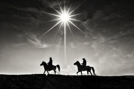 Horse Riders in Mt Bromo