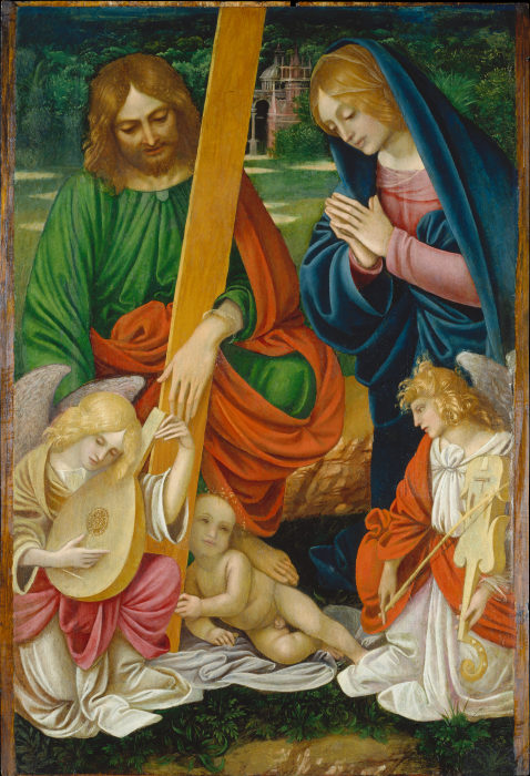 The Adoration of the Christ Child van Gaudenzio Ferrari