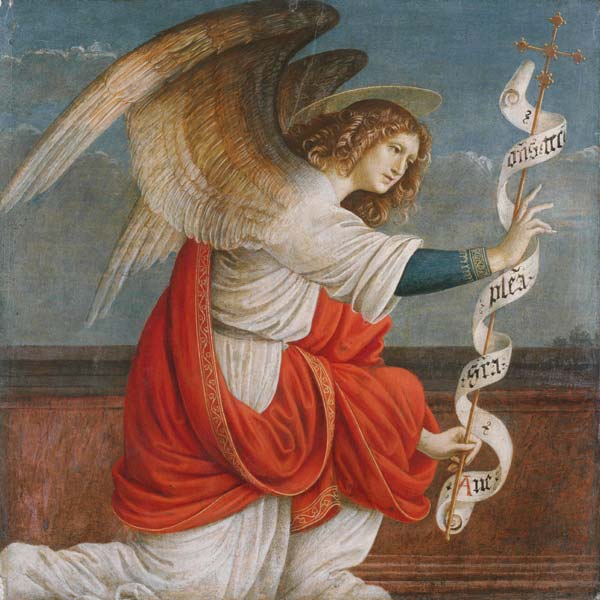 Archangel Gabriel (Panel from an Altarpiece: The Annunciation) van Gaudenzio Ferrari