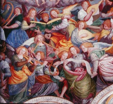 The Concert of Angels van Gaudenzio G. de Vincio Ferrari
