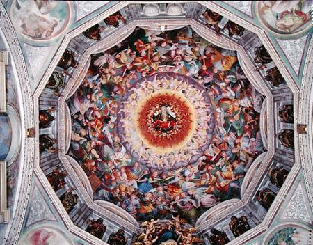 The Concert of Angels, from the dome van Gaudenzio G. de Vincio Ferrari