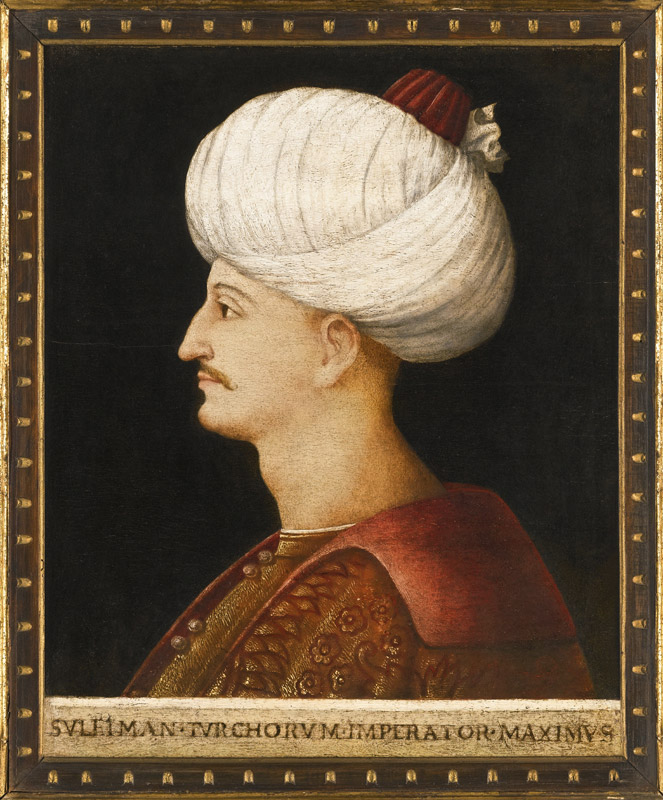 Sultan Suleiman I the Magnificent van Gentile Bellini