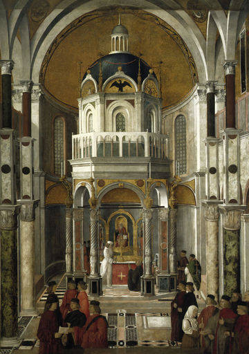 Gent.Bellini, Heilung des Pietro de'' L. van Gentile Bellini
