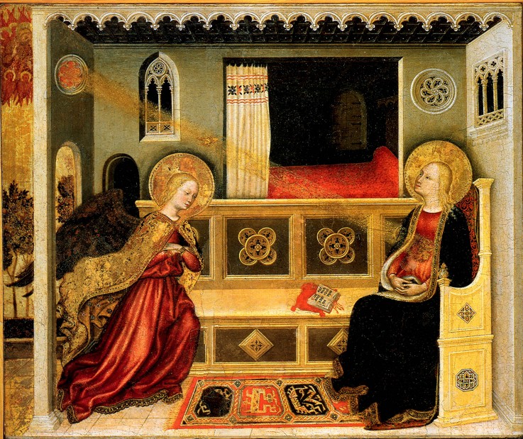 The Annunciation van Gentile da Fabriano