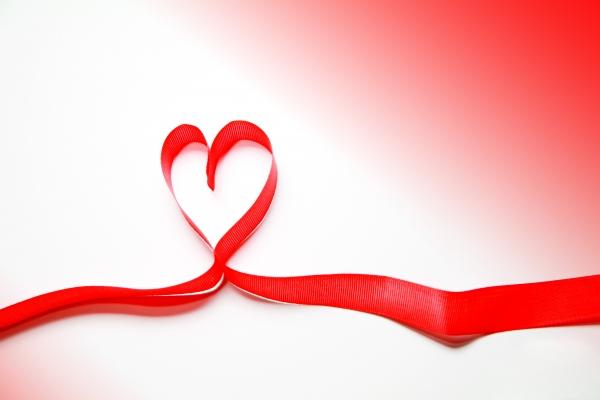 Heart Ribbon van Georg R Brenner