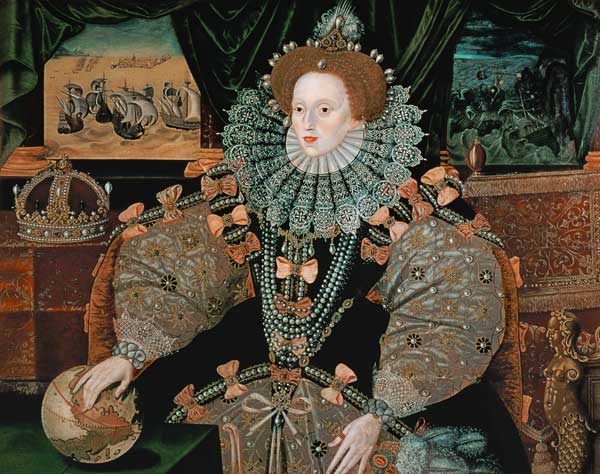 Elizabeth I, Armada Portrait van George Gower