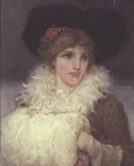Portrait of a Woman van George Henry Boughton
