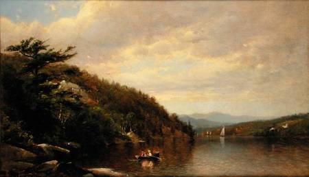 Boating on Lake George van George Henry Smillie