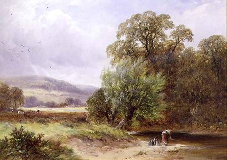 A Brook near Barrow van George II Turner