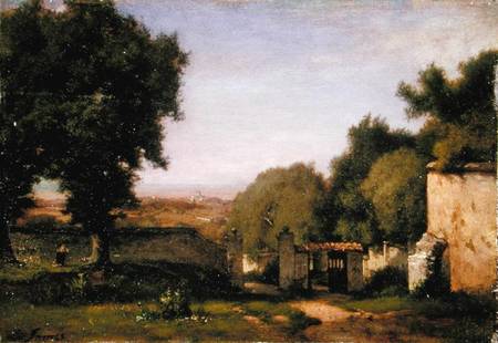 The Gate at Albano van George Inness