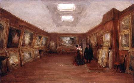 Interior of Turner's Gallery van George Jones