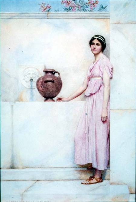 At the Fountain van George Lawrence Bulleid