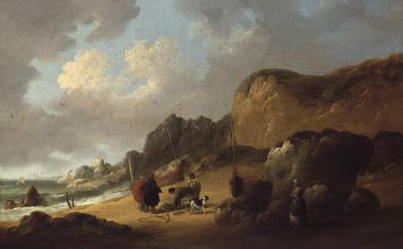 Pricing the Day's Catch van George Morland