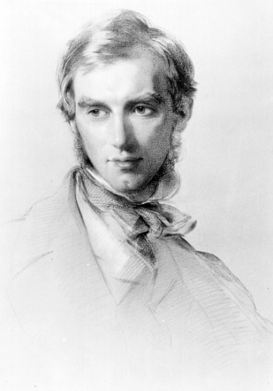 Joseph Dalton Hooker, c.1851 (charcoal and chalk on paper) van George Richmond