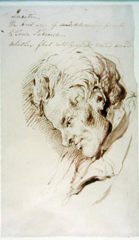 Profile of William Wilberforce (1759-1833) van George Richmond