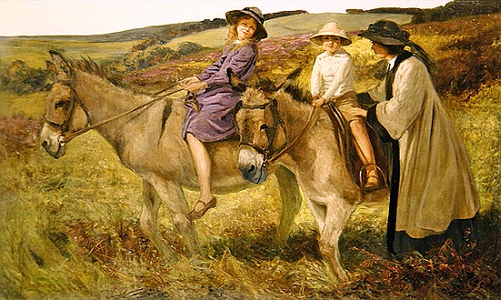 The Donkey Ride van George Edmund Butler