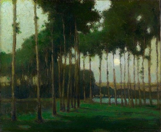 Moonlight Landscape van George Elmer Browne