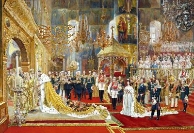 Coronation of Empreror Alexander III and Empress Maria Fyodorovna