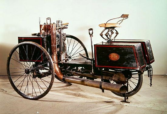 Dion-Bouton steam tricycle van Georges Bouton