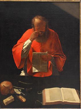 Saint Jerome reading (Copy)