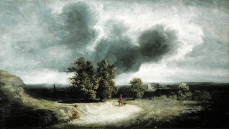 Landscape on the Outskirts of Paris van Georges Michel