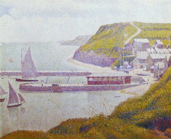 G.Seurat, Port-en-Bessin, avant-port van Georges Seurat