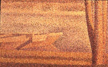 Trees and Boats van Georges Seurat