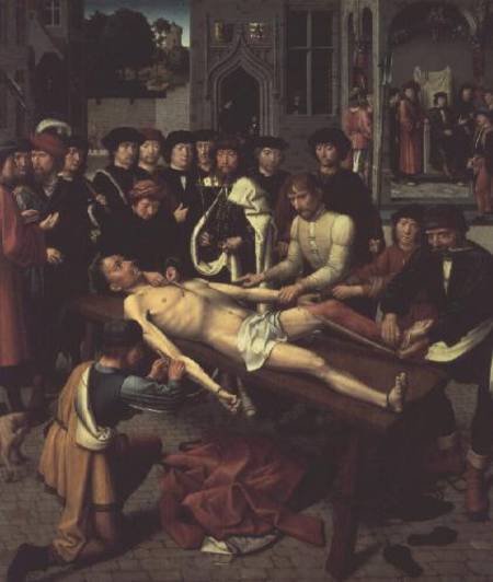 The Flaying of Sisamnes  (one of two panels van Gerard David