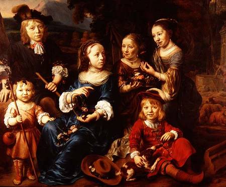 The Children of Altetus Tolling van Gerbrand van den Eeckhout