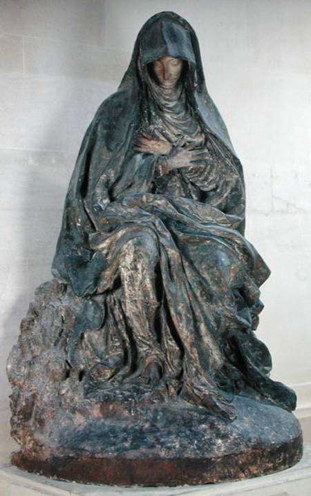 The Virgin of Sorrow van Germain Pilon