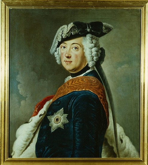 Frederick II the Great of Prussia van German School