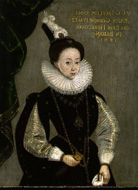 Portrait of Anna Maria, Duchess of Bavaria van German School