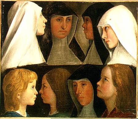 Study of Nuns and Applicants van German School