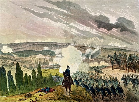 The Battle of Sedan, 1st September 1870 van German School