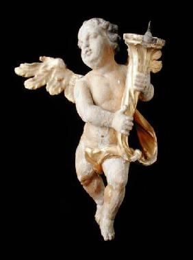 Pair of flying putti