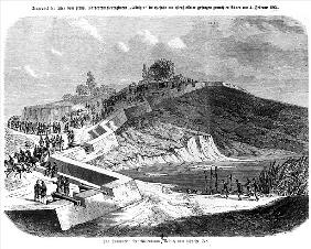War of Duchies, Danish fortifications, illustration from ''Illustrierte Kriegsberichte aus Schleswig