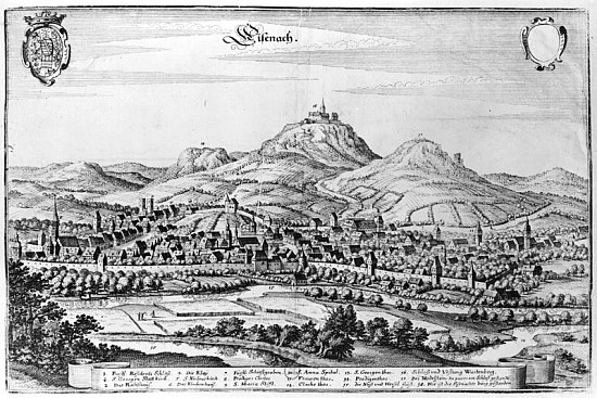 View of Eisenach van German School