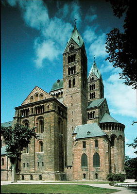 Exterior view (photo) van German School, (11th century)