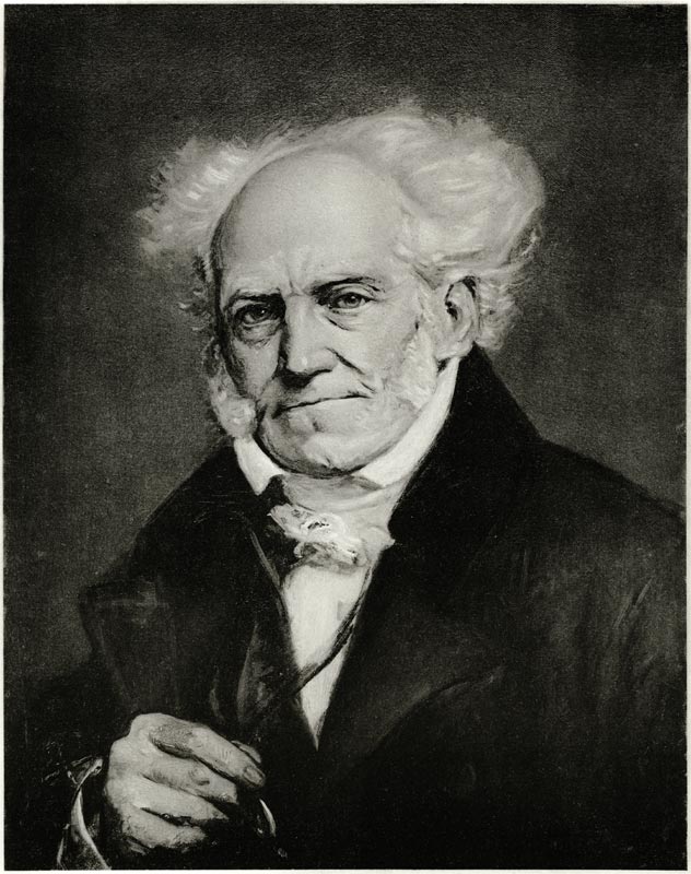 Arthur Schopenhauer van German School, (19th century)