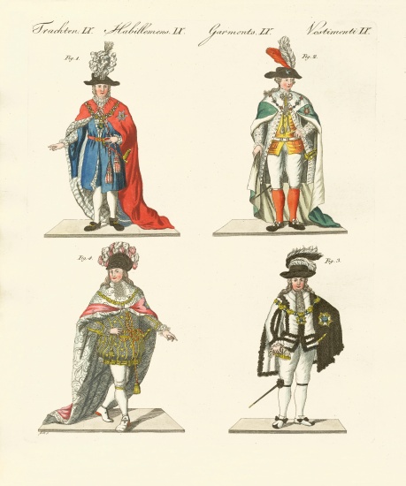 Different knight order van German School, (19th century)