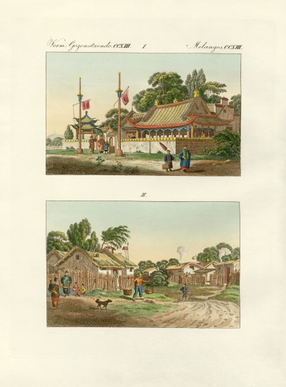 Flats of the Chinese van German School, (19th century)